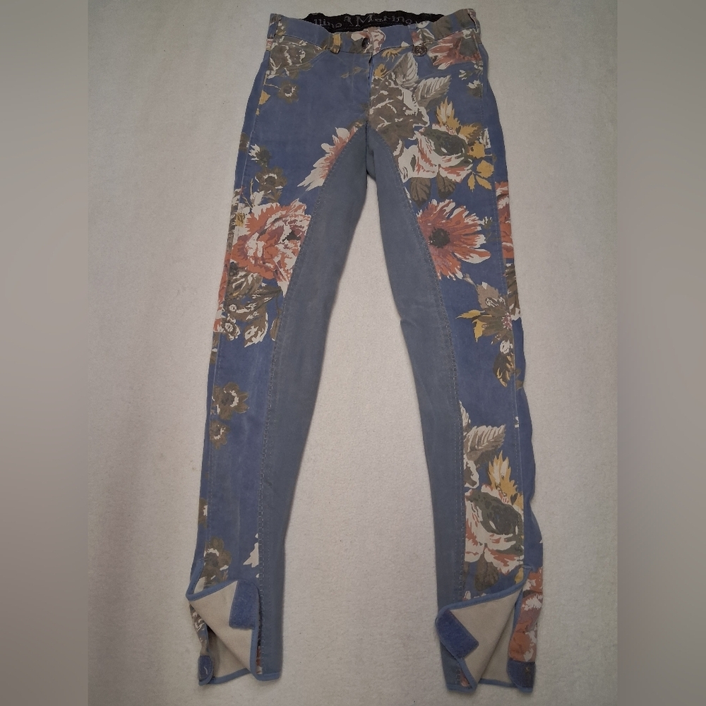 Cavallino Marino Renaissance Style Y2K Era Rare Womens Riding Pants - Picture 2 of 14